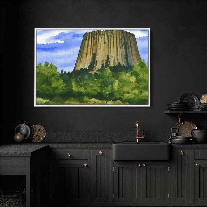 Watercolor Devils Tower #131 - Kanvah