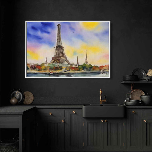 Watercolor Eiffel Tower #121 - Kanvah