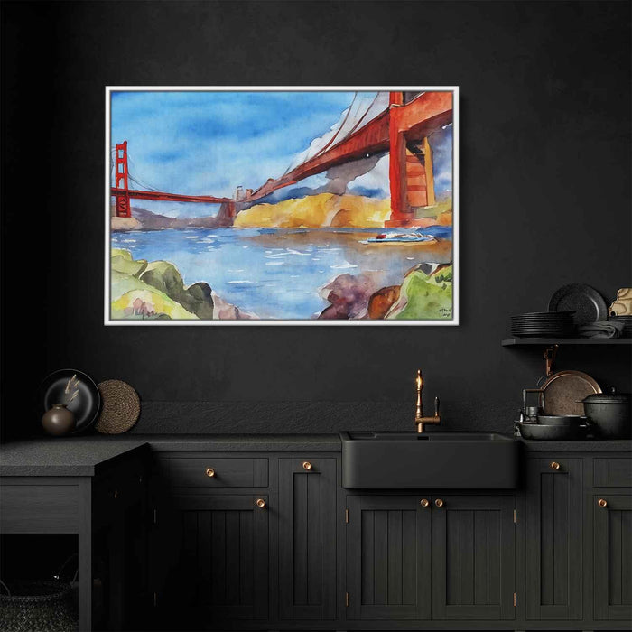 Watercolor Golden Gate Bridge #121 - Kanvah