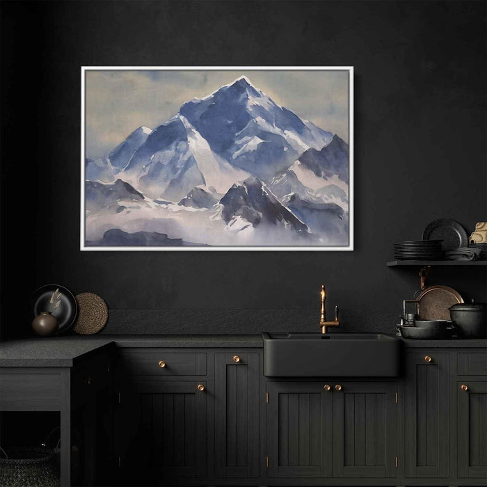 Watercolor Mount Everest #101 - Kanvah