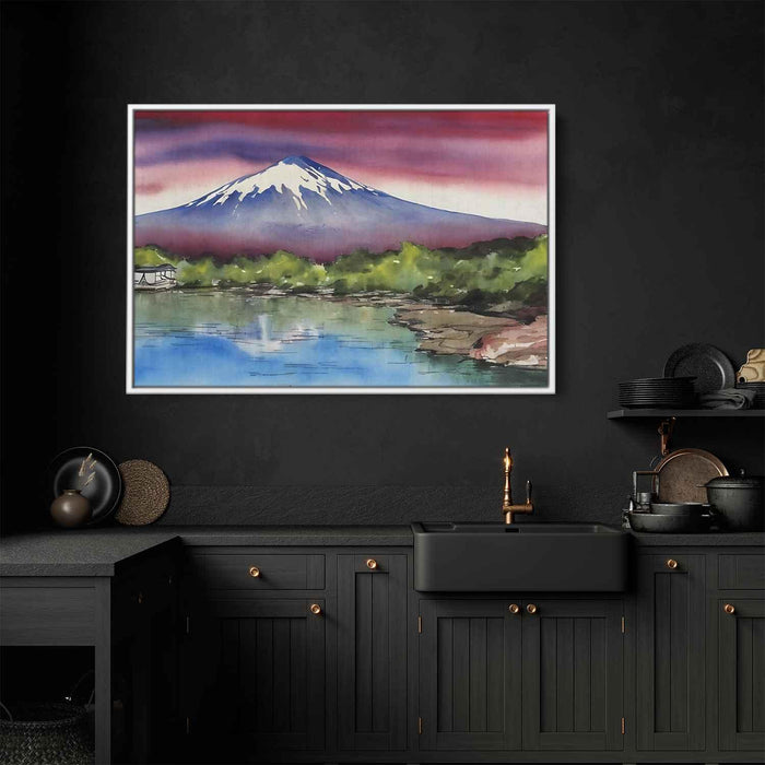 Watercolor Mount Fuji #101 - Kanvah