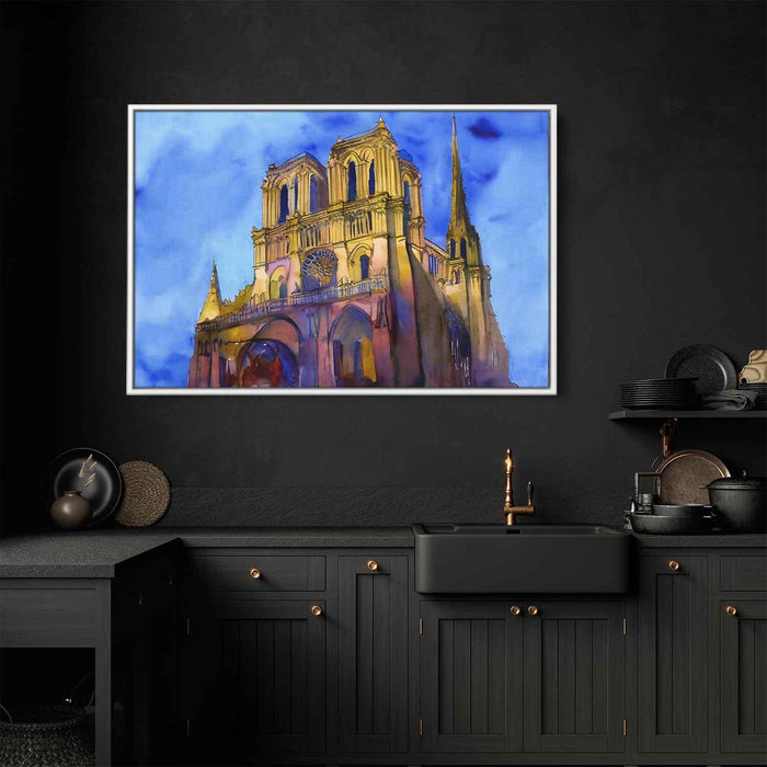 Watercolor Notre Dame Cathedral #130 - Kanvah