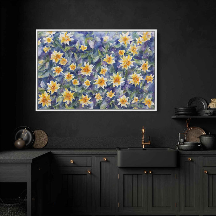 Watercolor Daffodils #132 - Kanvah