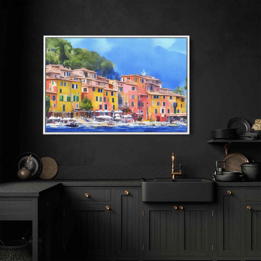 Watercolor Portofino #130 - Kanvah