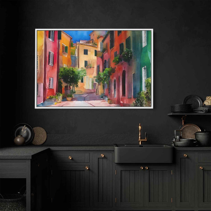 Watercolor Portofino Streets #121 - Kanvah