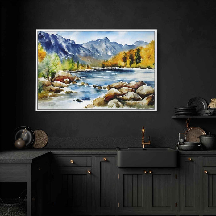 Watercolor Rocky Mountains #130 - Kanvah