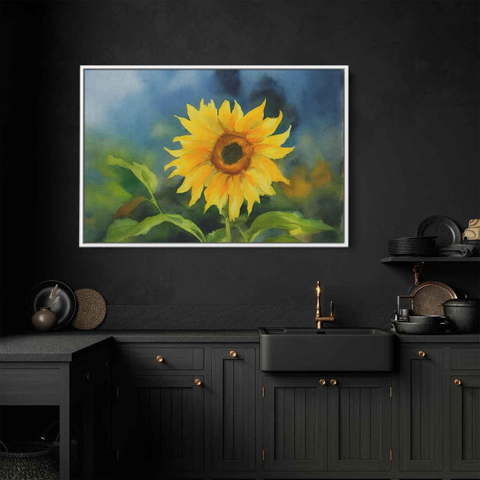 Watercolor Sunflower #121 - Kanvah