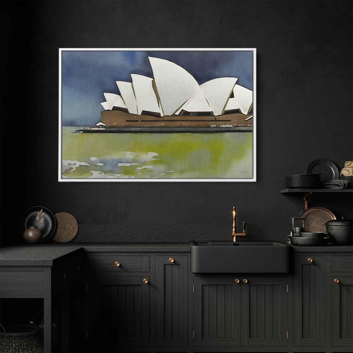 Watercolor Sydney Opera House #102 - Kanvah