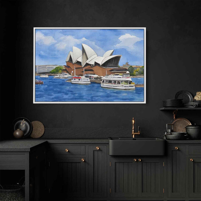 Watercolor Sydney Opera House #131 - Kanvah