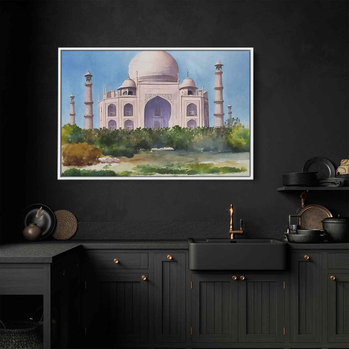 Watercolor Taj Mahal #131 - Kanvah