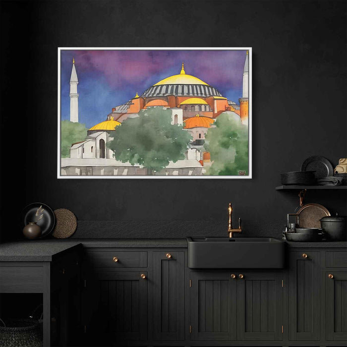 Watercolor Hagia Sophia #131 - Kanvah