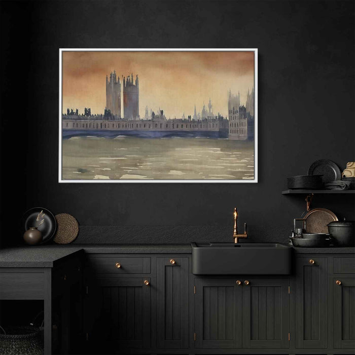 Watercolor Palace of Westminster #121 - Kanvah