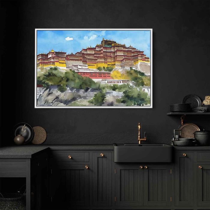 Watercolor Potala Palace #101 - Kanvah