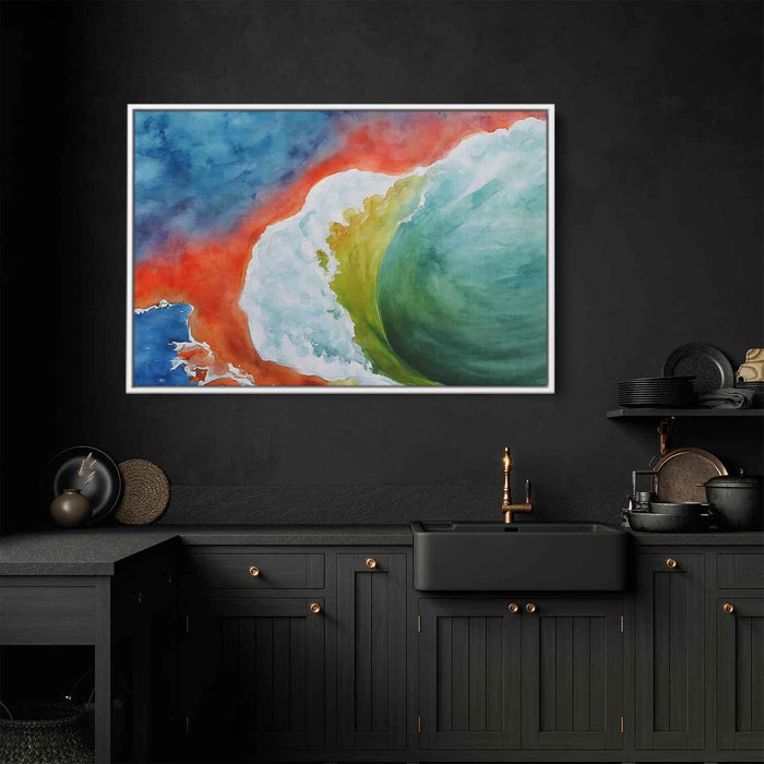 Watercolor Wave #132 - Kanvah