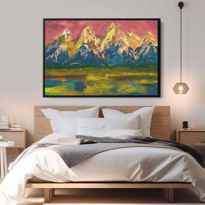 Abstract Grand Tetons #120 - Kanvah