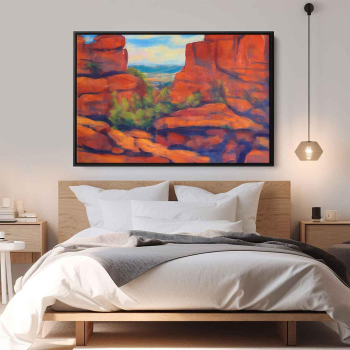 Abstract Sedona Red Rocks #137 - Kanvah
