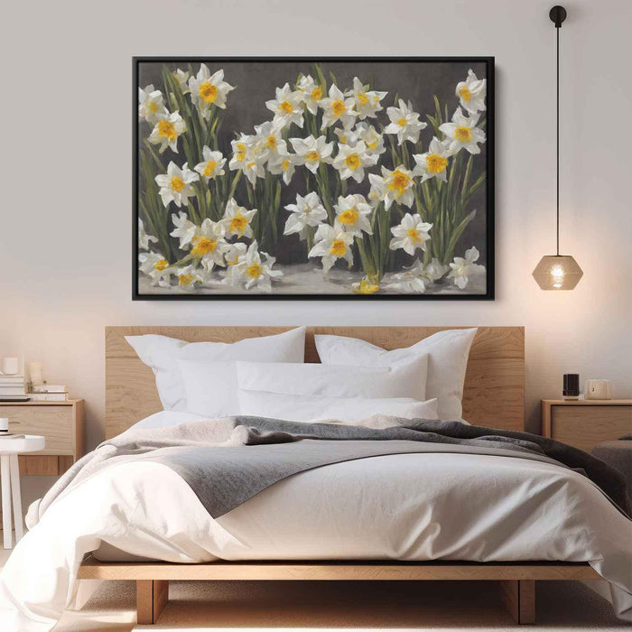 Contemporary Oil Daffodils #116 - Kanvah