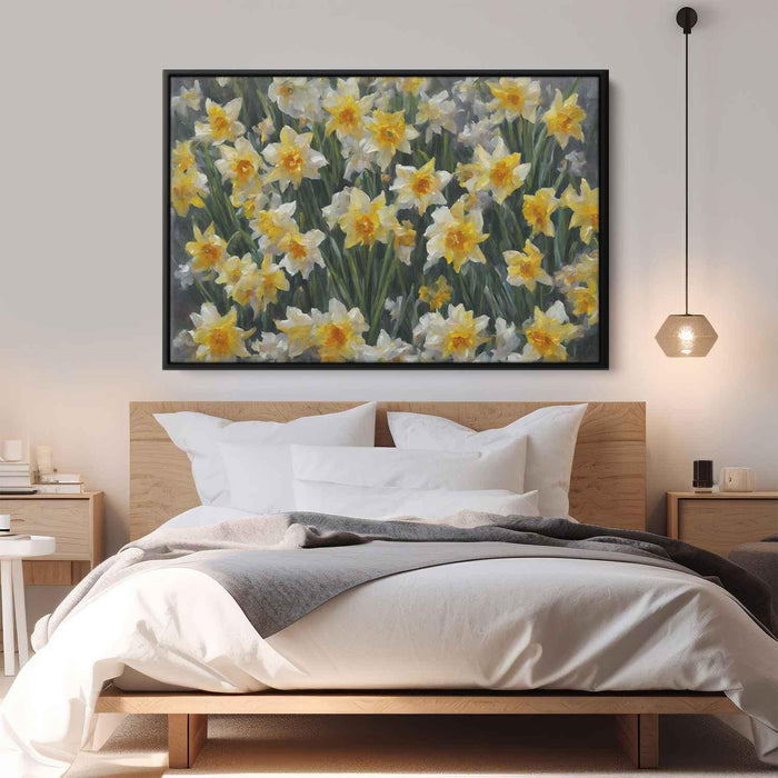 Contemporary Oil Daffodils #120 - Kanvah