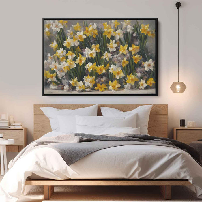 Contemporary Oil Daffodils #125 - Kanvah