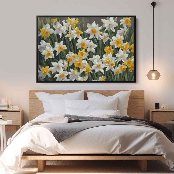 Contemporary Oil Daffodils #137 - Kanvah