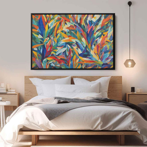 Cubist Oil Birds of Paradise #120 - Kanvah