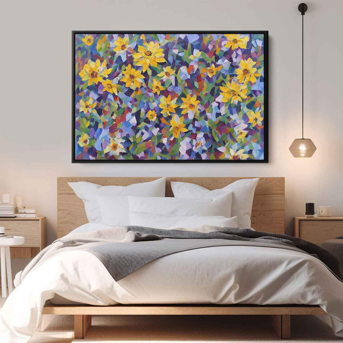 Cubist Oil Daffodils #109 - Kanvah