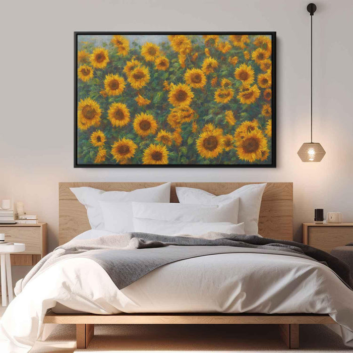 Enchanting Abstract Sunflowers #109 - Kanvah