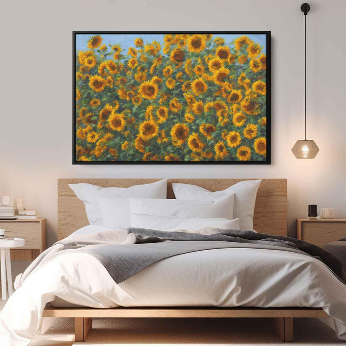 Enchanting Abstract Sunflowers #119 - Kanvah