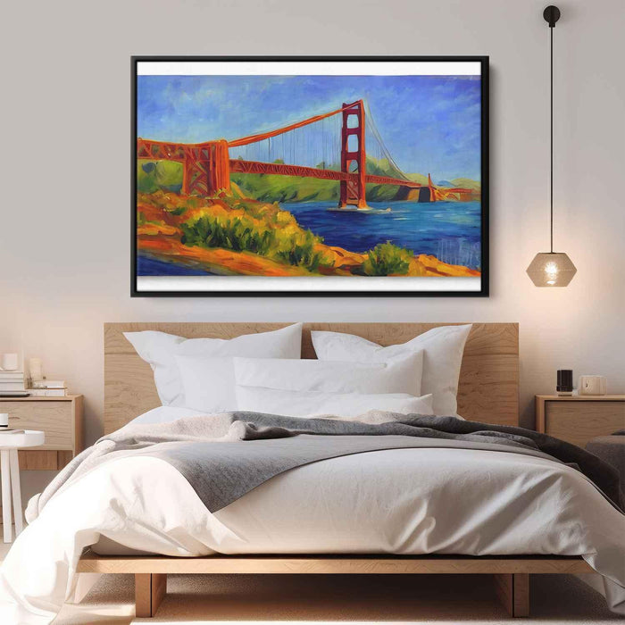 Impressionism Golden Gate Bridge #120 - Kanvah