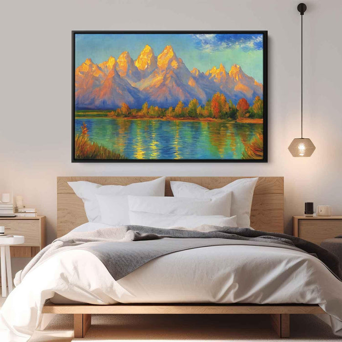 Impressionism Grand Tetons #138 - Kanvah