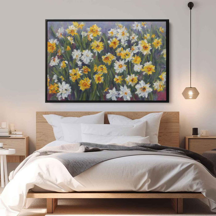 Modern Oil Daffodils #116 - Kanvah