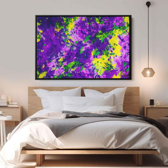 Purple Abstract Splatter #120 - Kanvah