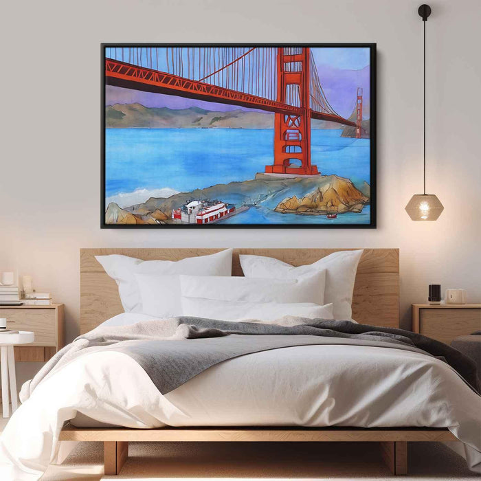 Realism Golden Gate Bridge #119 - Kanvah