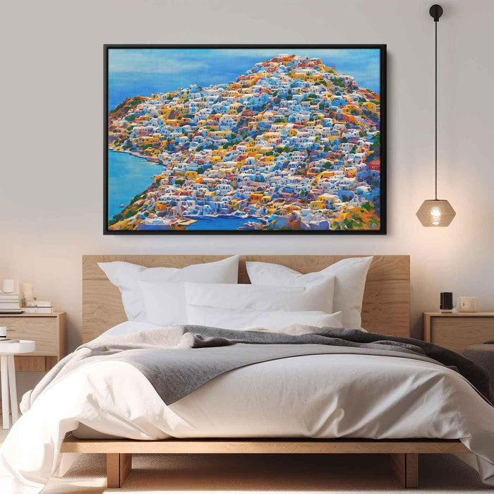 Abstract Santorini #104 - Kanvah