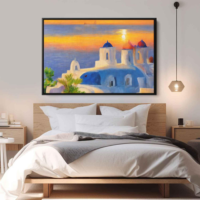Impressionism Santorini #109 - Kanvah