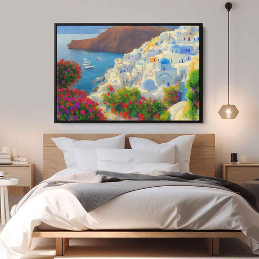 Impressionism Santorini #129 - Kanvah