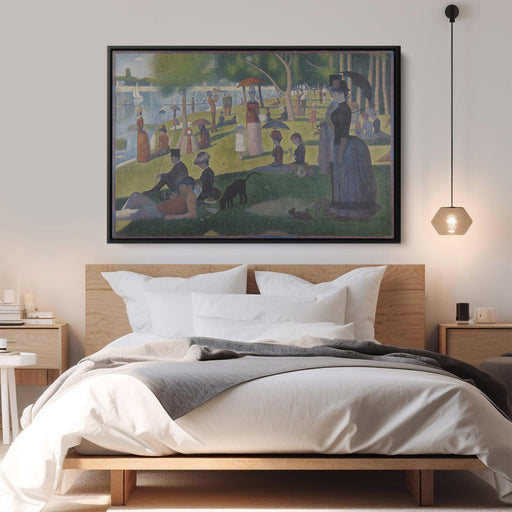 Sunday Afternoon on the Island of La Grande Jatte by Georges Seurat - Canvas Artwork