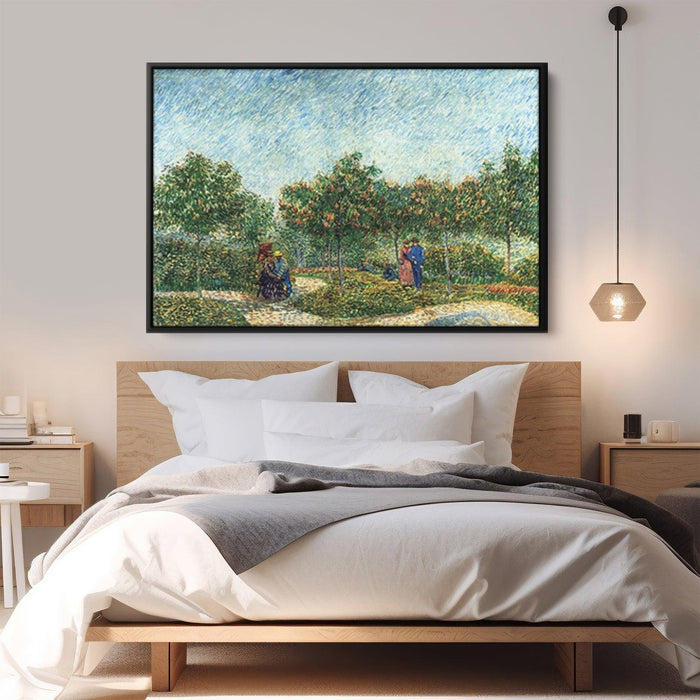 The Voyer d'Argenson Park in Asnieres by Vincent van Gogh - Canvas Artwork