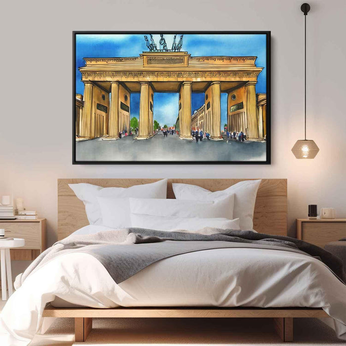 Watercolor Brandenburg Gate #120 - Kanvah