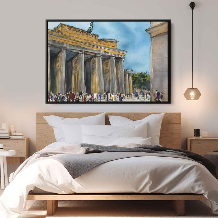 Watercolor Brandenburg Gate #125 - Kanvah