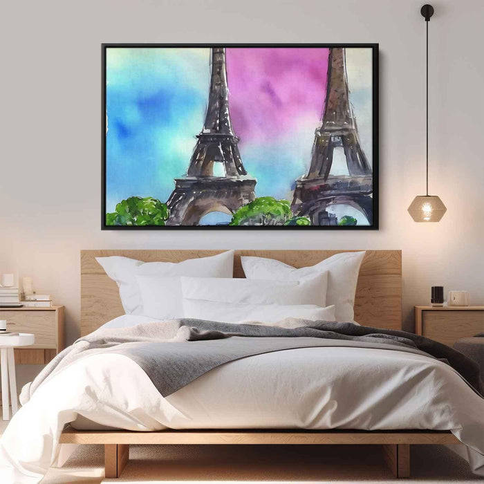 Watercolor Eiffel Tower #116 - Kanvah