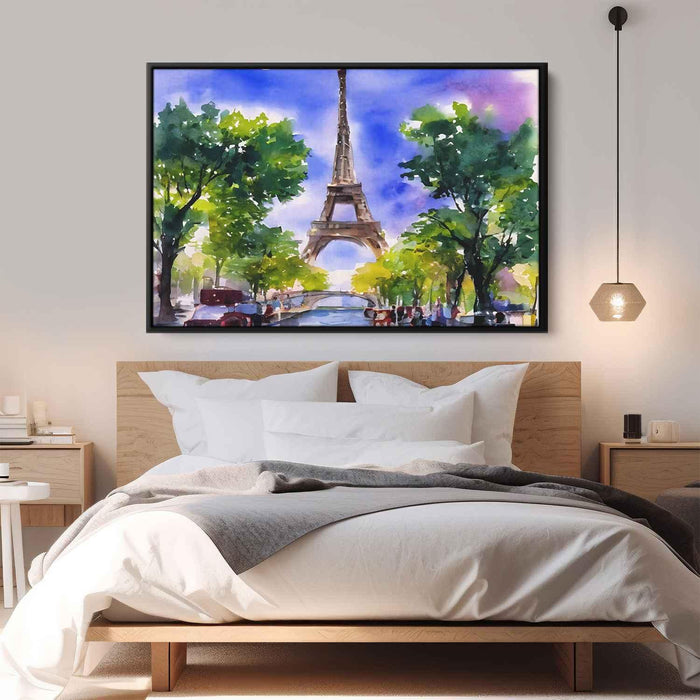 Watercolor Eiffel Tower #119 - Kanvah