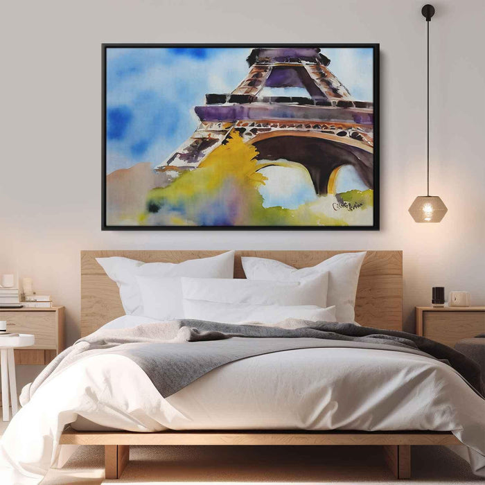 Watercolor Eiffel Tower #137 - Kanvah