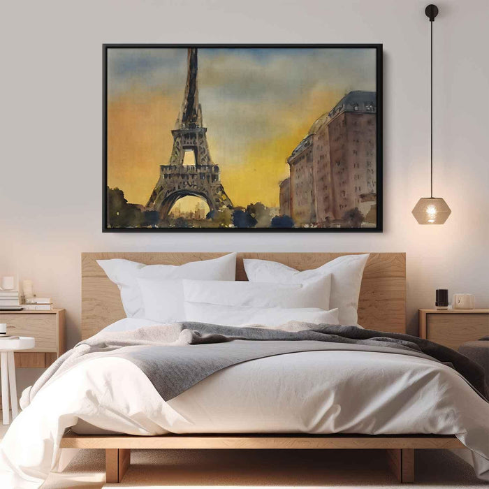 Watercolor Eiffel Tower #138 - Kanvah