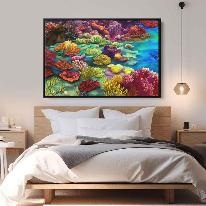 Watercolor Great Barrier Reef #104 - Kanvah