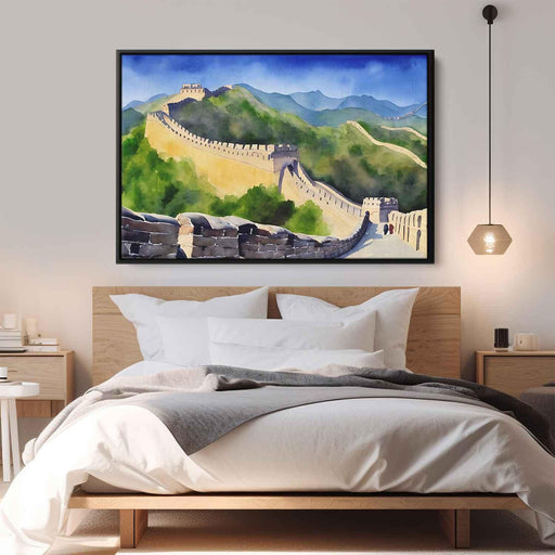 Watercolor Great Wall of China #104 - Kanvah