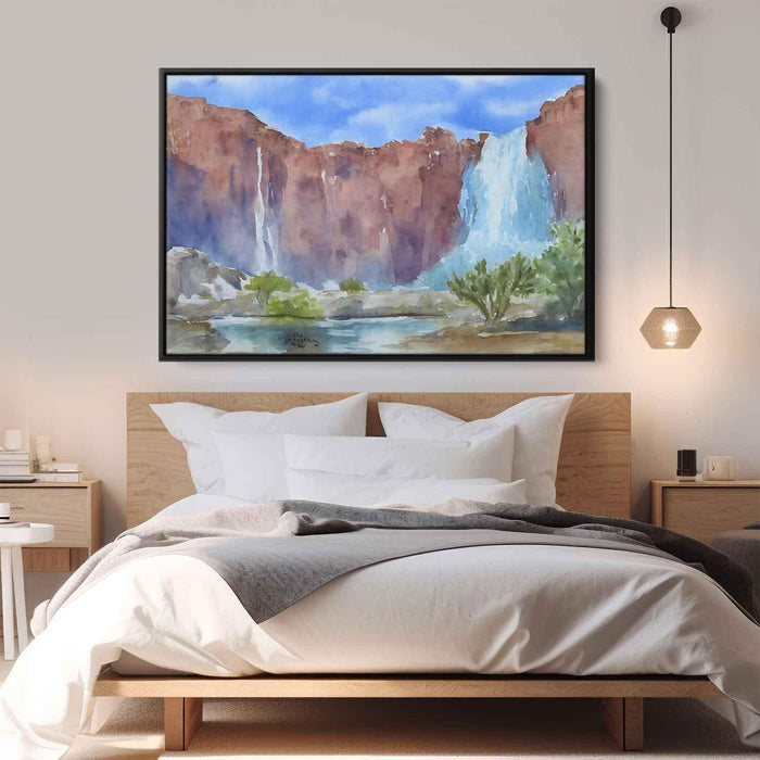 Watercolor Havasu Falls #137 - Kanvah