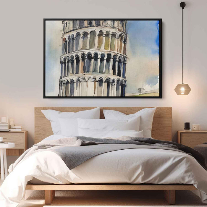 Watercolor Leaning Tower of Pisa #129 - Kanvah