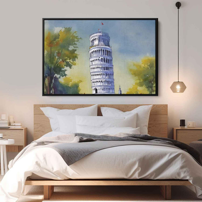 Watercolor Leaning Tower of Pisa #137 - Kanvah