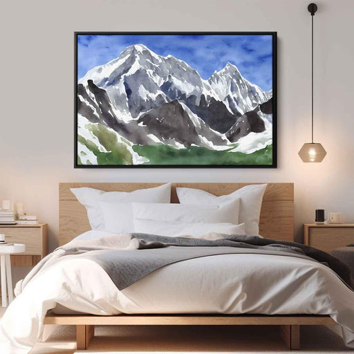 Watercolor Mount Everest #109 - Kanvah